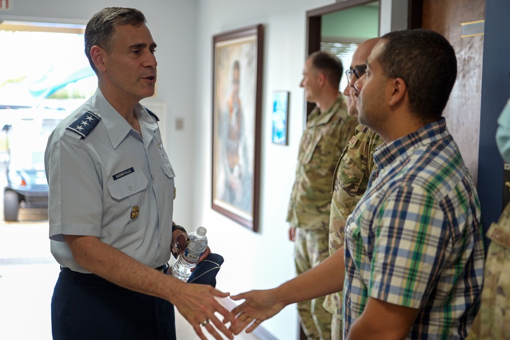 Lt. Gen. Sasseville visits the PRANG