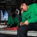 Abraham Lincoln Sailors conduct maintenance