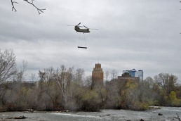 NYARNG Aviators move pontoon from Niagara Falls