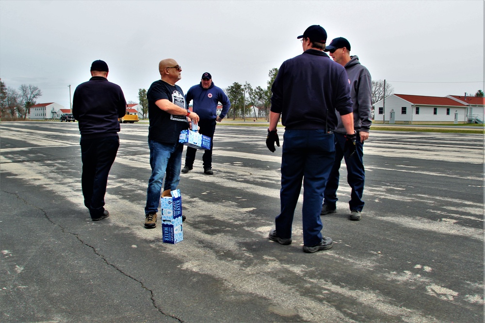 Fort McCoy DPW personnel bring 'reuse' items for Earth Day cleanup effort