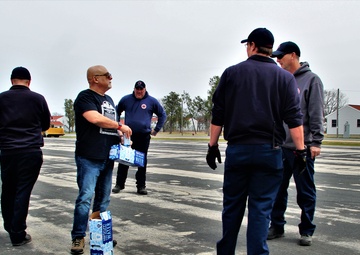 Fort McCoy DPW personnel bring 'reuse' items for Earth Day cleanup effort