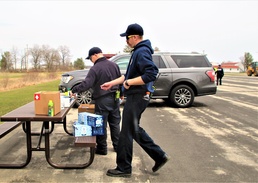 Fort McCoy DPW personnel bring 'reuse' items for Earth Day cleanup effort