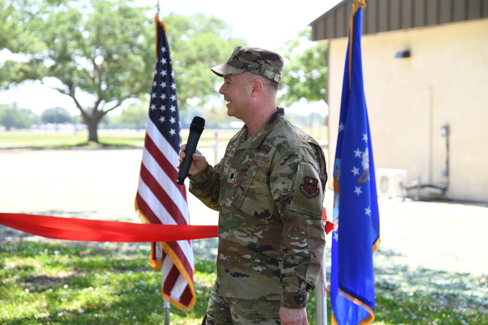 Ribbon cutting ceremony highlights new training area