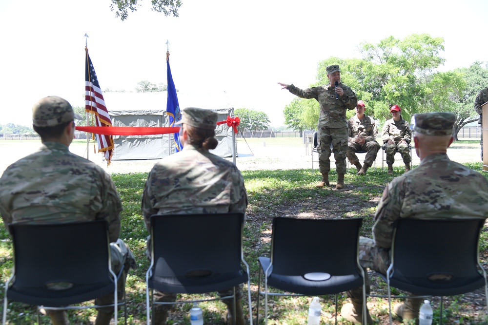 Ribbon cutting ceremony highlights new training area