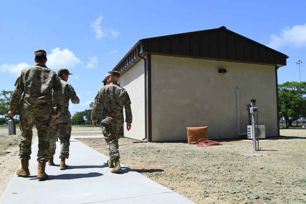Ribbon cutting ceremony highlights new training area
