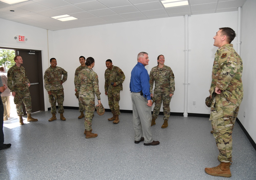 Ribbon cutting ceremony highlights new training area