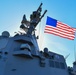 USS Petersen arrives in Charleston for her Commissioning