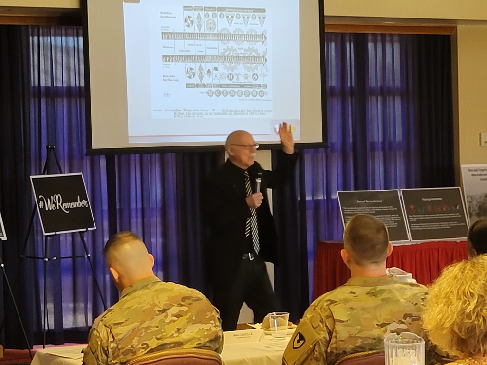 Fort McCoy observes Holocaust Days of Remembrance with special event