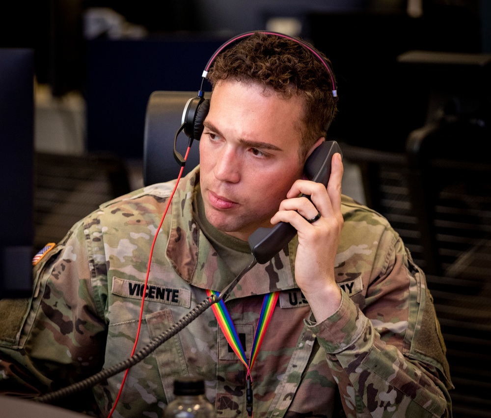 A U.S. Army Southern European Task Force, Africa Soldier participates in SR22