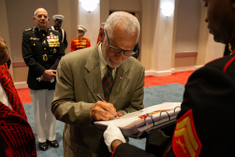 Inclement weather moves Barracks’ Friday Evening Parade indoors