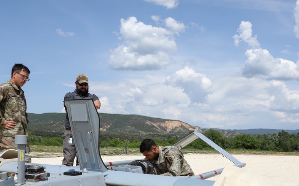 Exercise Swift Response RQ-7B V2 Shadow Preparation