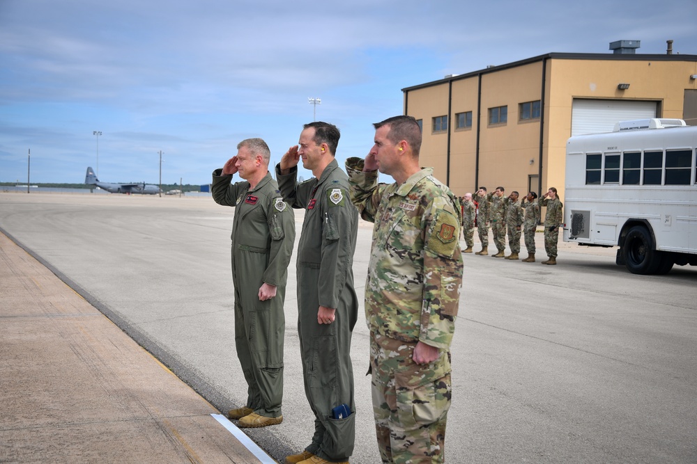 Air Force Reserve Civic Leaders visit the 301st Fighter Wing