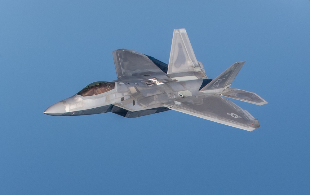 F-22 Raptor at Sentry Savannah