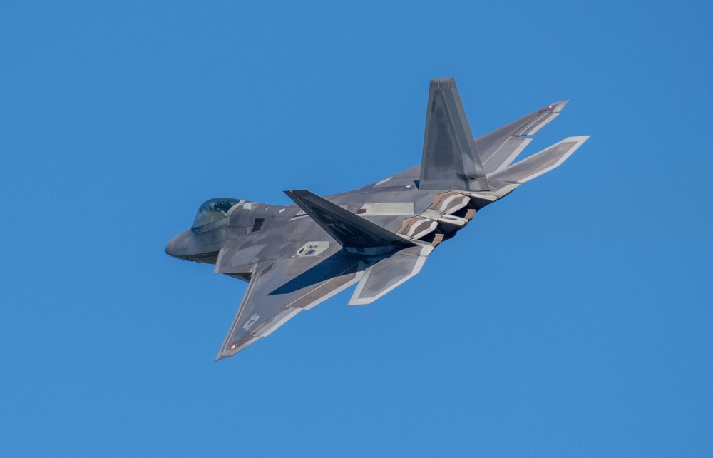 F-22 Raptor at Sentry Savannah