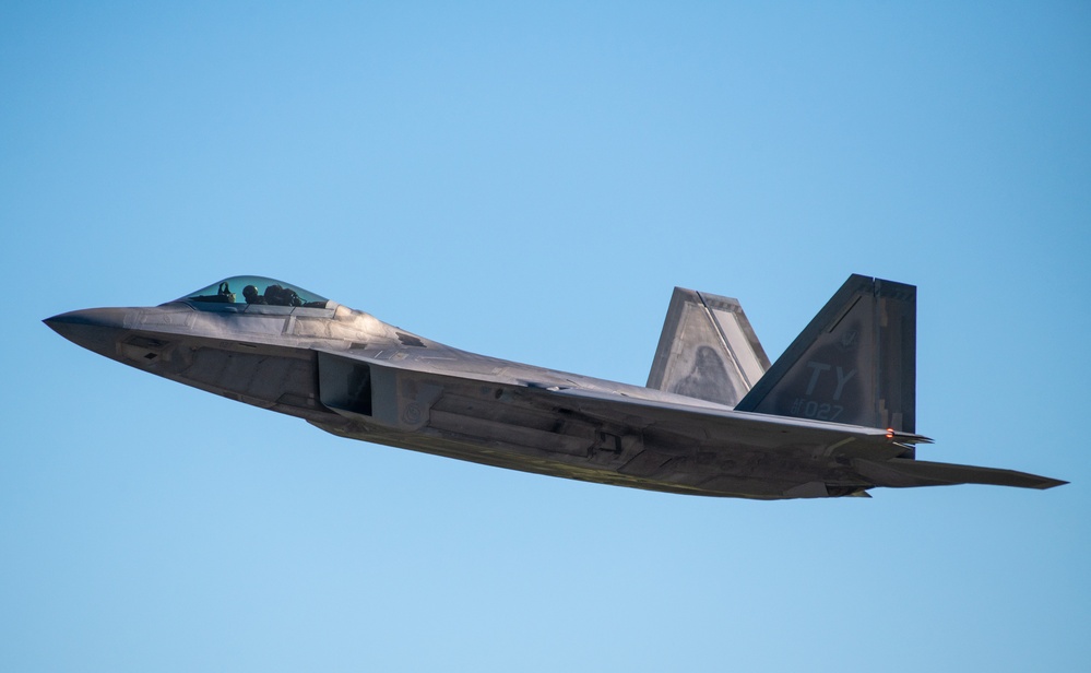 F-22 Raptor at Sentry Savannah