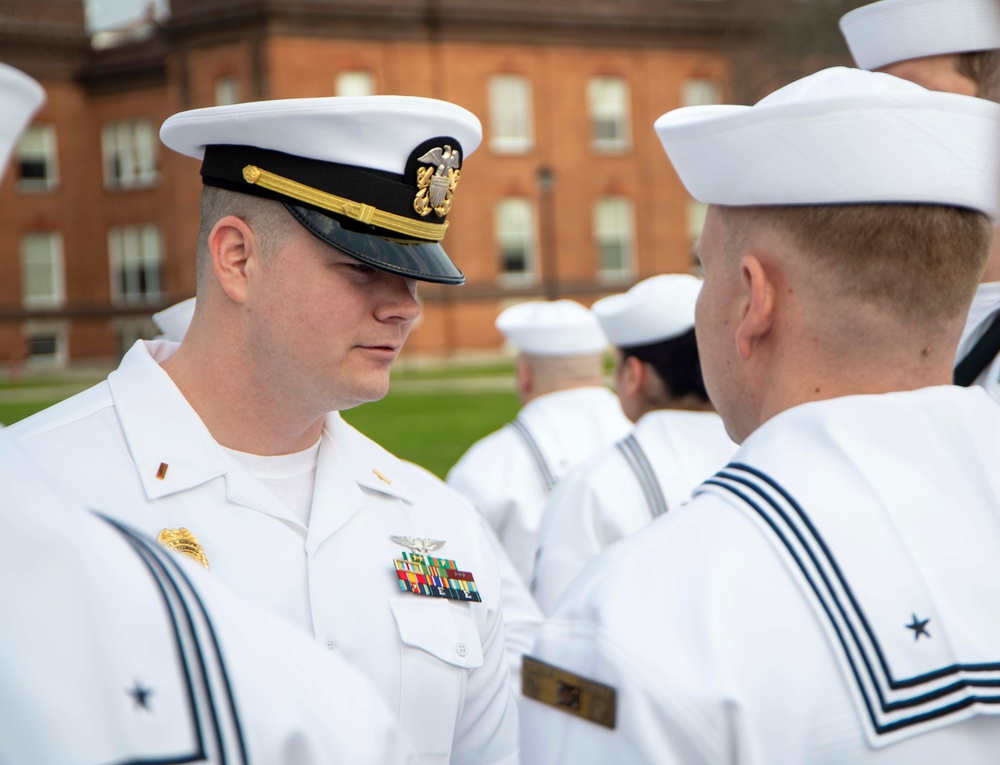 NSGL Security Department Uniform Inspection