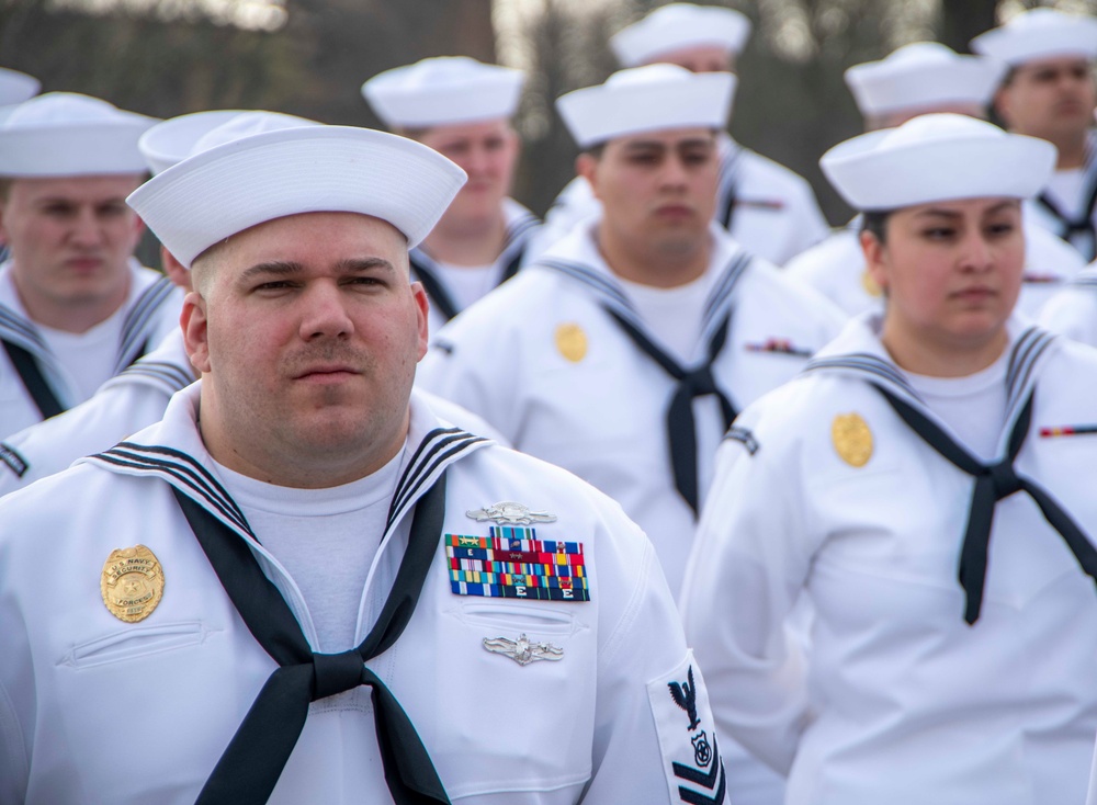 NSGL Security Department Uniform Inspection