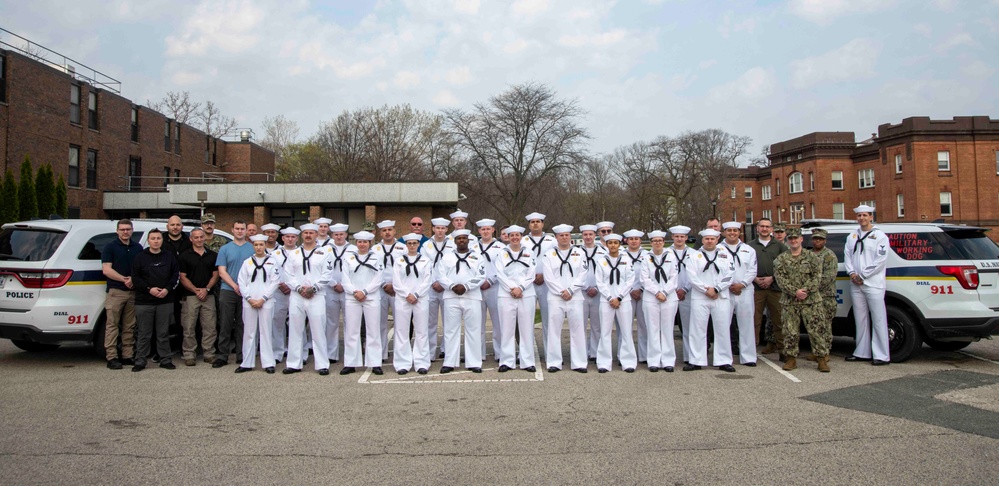 NSGL Security Department Uniform Inspection