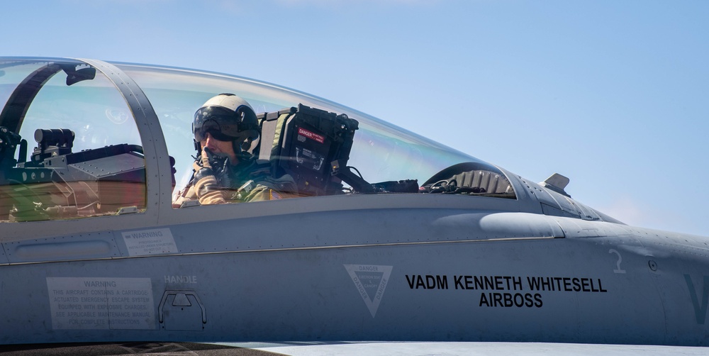 F/A-18F Block III Super Hornet assigned to VX-9