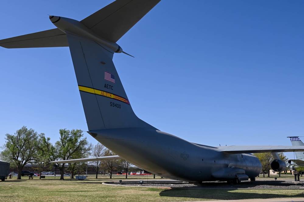 AAFB historic static aircraft restored to new condition