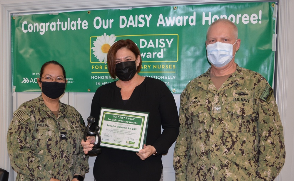 Naval Health Clinic Oak Harbor DAISY Award winner