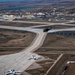 54th Helicopter Squadron crew overlooks Minot Air Force Base flightline