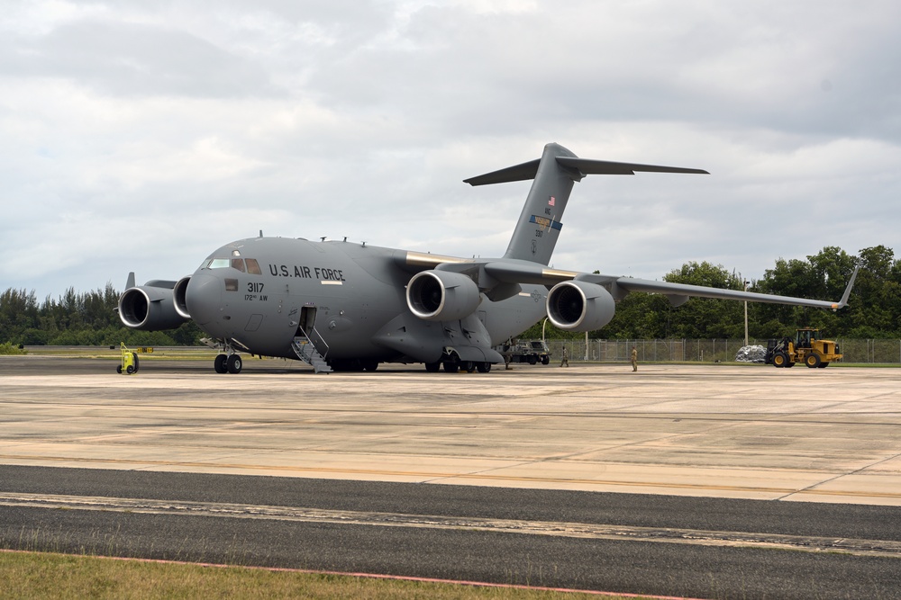 156th CRG Airmen depart PR and arrive at Gulfport CRTC for Southern Strike 2022