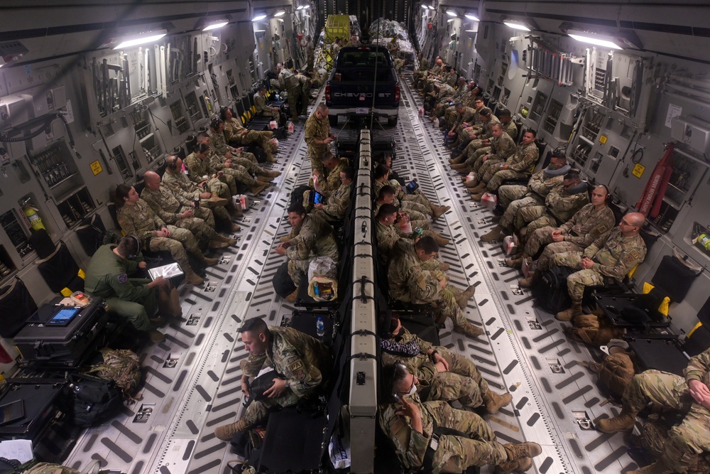156th CRG Airmen depart PR and arrive at Gulfport CRTC for Southern Strike 2022