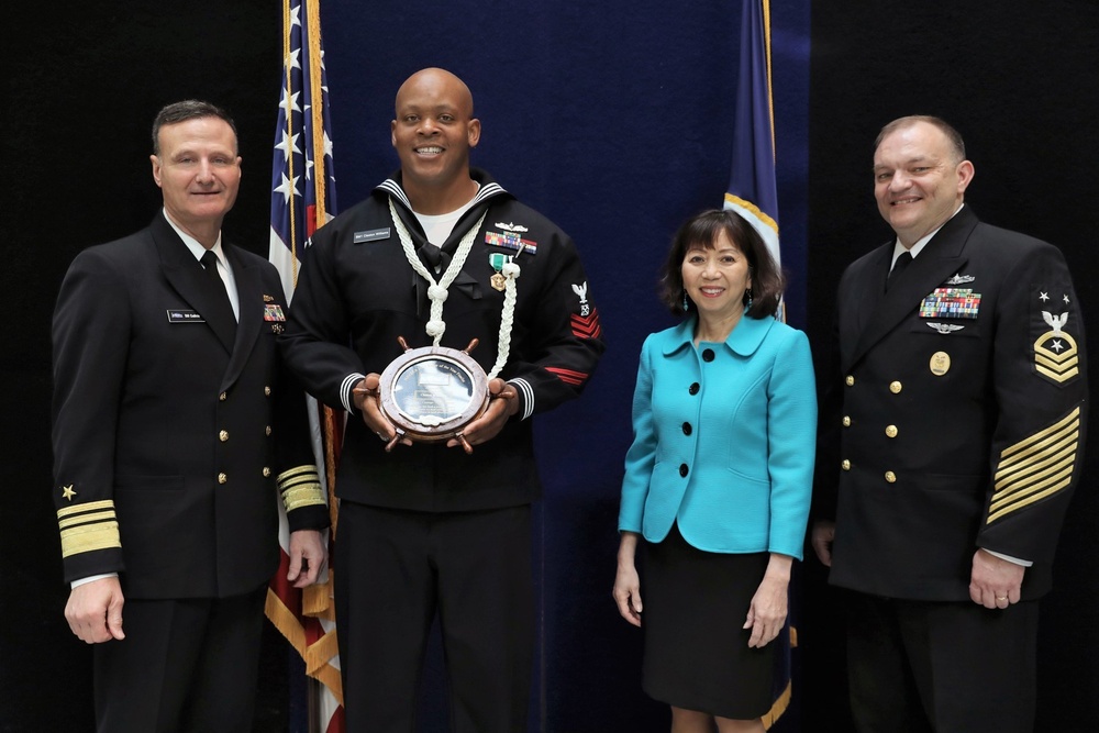 BM1 Williams’ Outstanding Work Ethic Earns Him a Finalist Slot in NAVSEA Sailor of the Year Selection