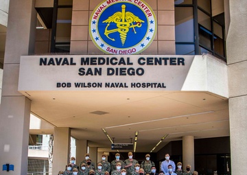 NMRTC San Diego Welcomes Troops 2 Task Sailors