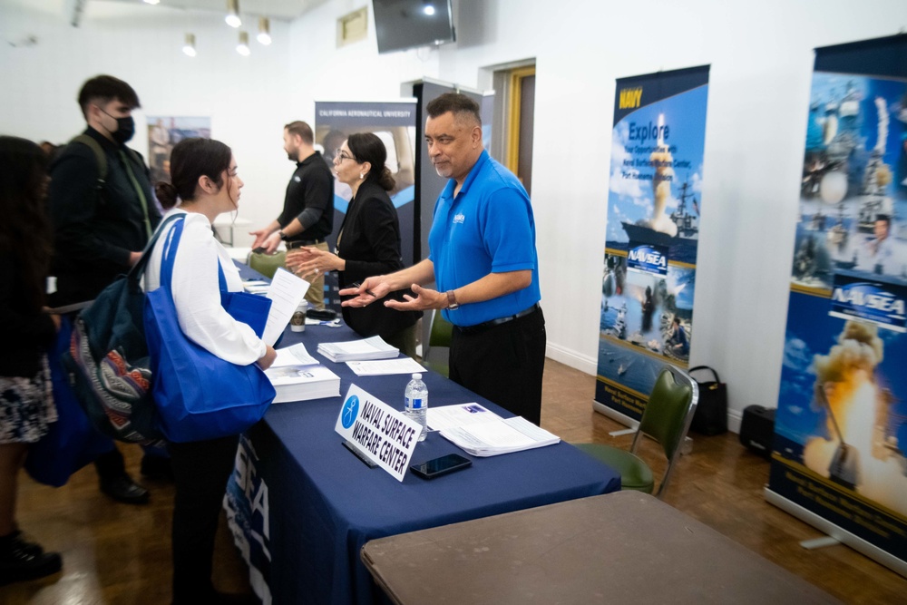 Naval Surface Warfare Center, Port Hueneme Division Sparks Interest at High School Career Expo