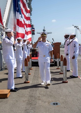 Essex Change of Command Ceremony