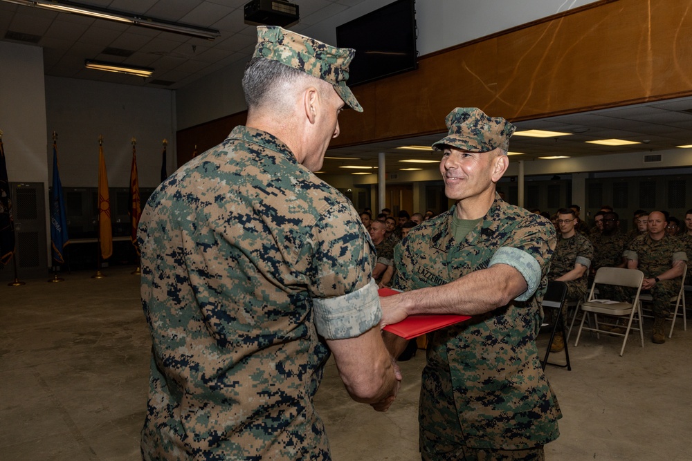 CBIRF Sergeant Major Relief and Appointment Ceremony