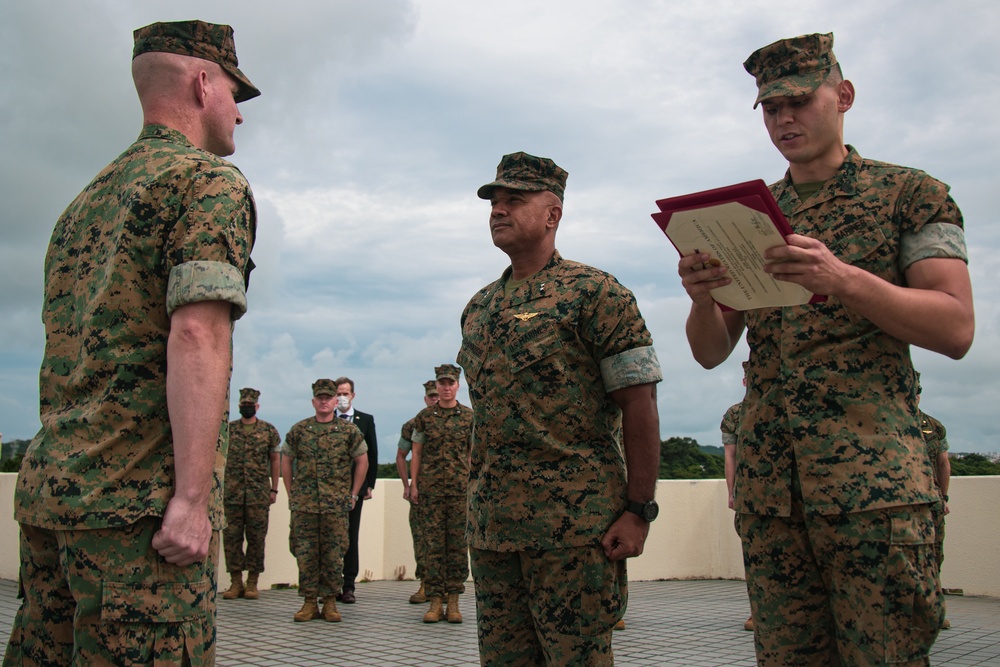 DVIDS - Images - Major Courtney Award Ceremony [Image 2 of 6]