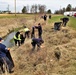 Dozens of Fort McCoy members help with Earth Day cleanup of cantonment area