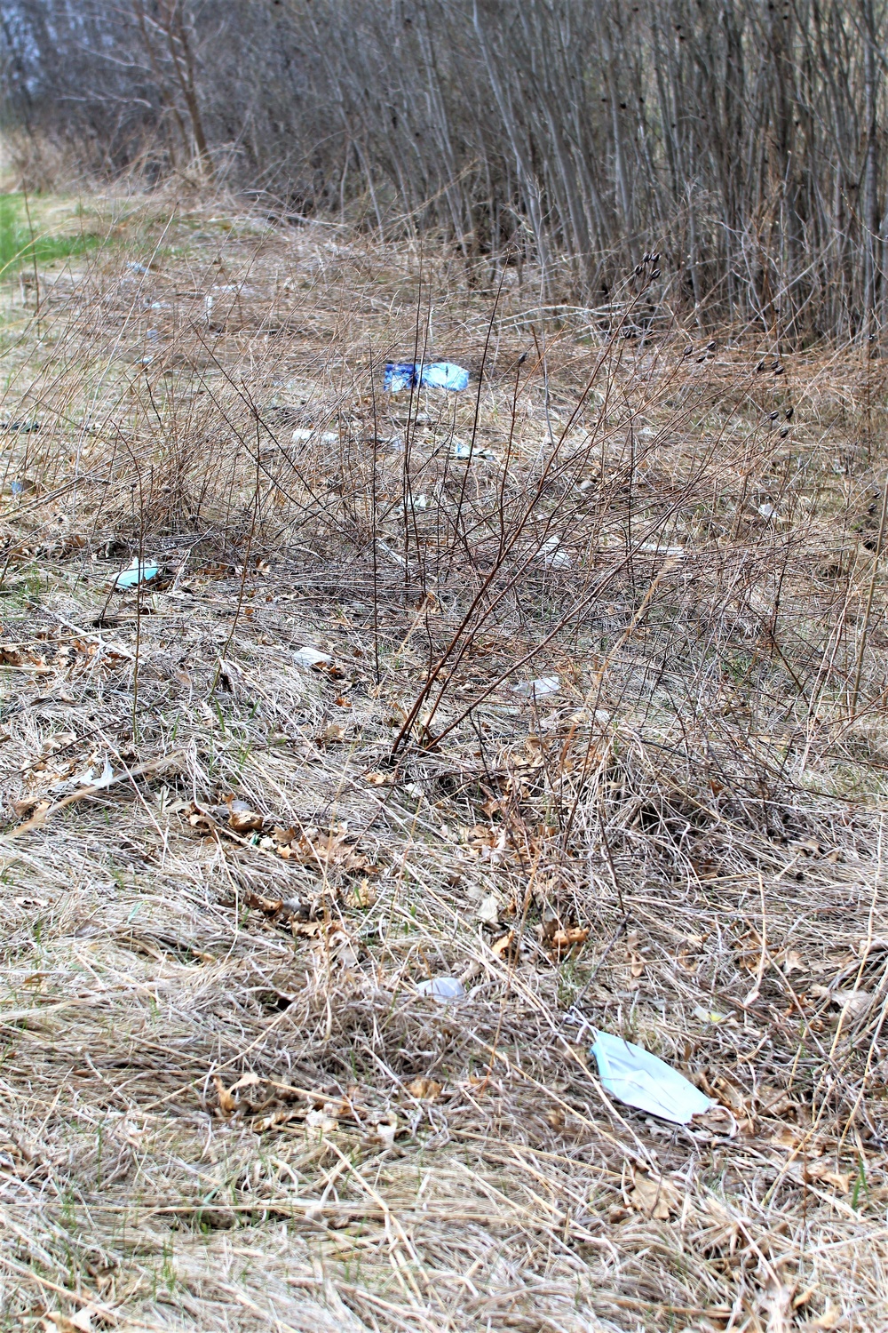 Dozens of Fort McCoy members help with Earth Day cleanup of cantonment area