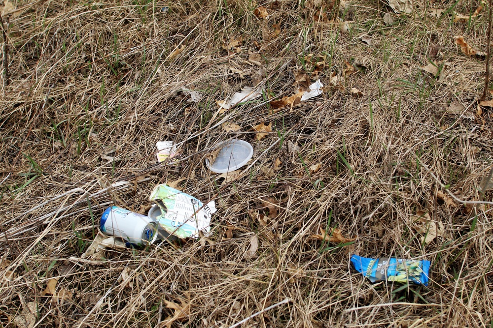 Dozens of Fort McCoy members help with Earth Day cleanup of cantonment area