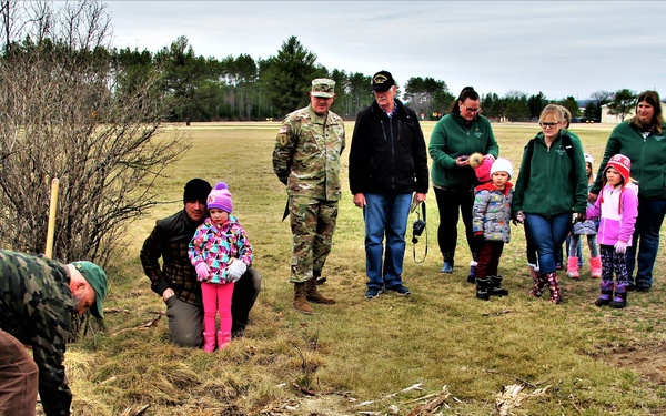 Dozens attend Fort McCoy’s 2022 Arbor Day observance, tree planting