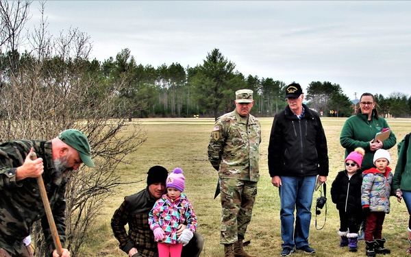 Dozens attend Fort McCoy’s 2022 Arbor Day observance, tree planting