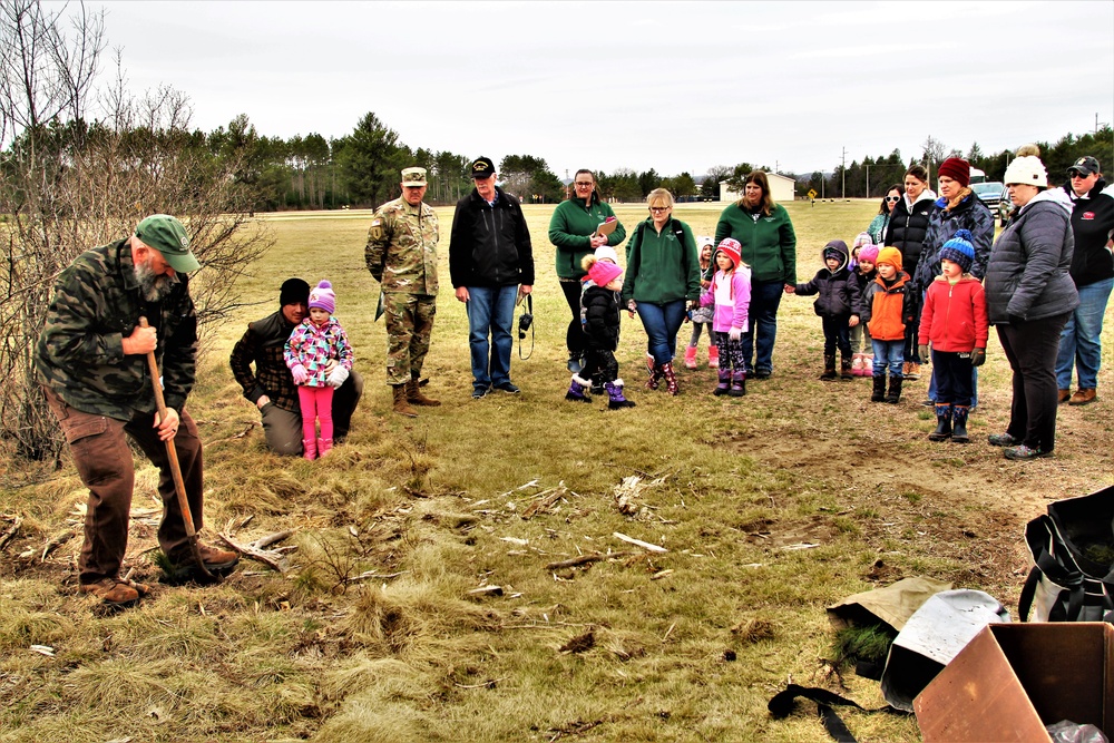 Dozens attend Fort McCoy’s 2022 Arbor Day observance, tree planting