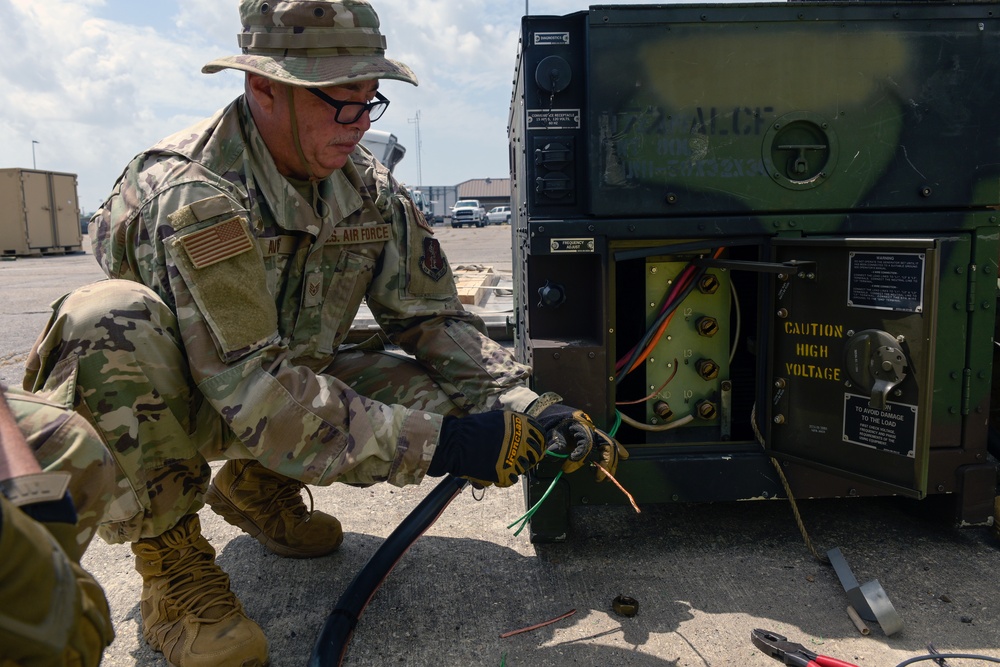 156 CRG ramp operations during SSTK22