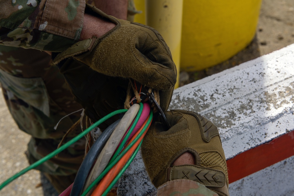 156th CRG ramp operations during SSTK22