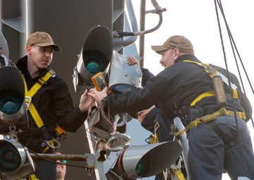Sailors Repair Lights