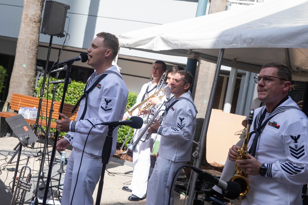 C7F Band Performs at Cavil Avenue Park