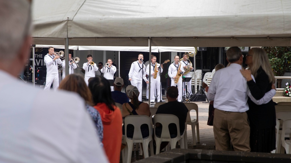 C7F Band Performs at Cavil Avenue Park