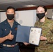 Australian Army Member Promotion Aboard USNS Mercy