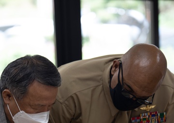 1st MAW CG Visits Sunrin Aeyukwon
