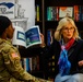 First Lady of the United States visits Mihail Kogalniceanu Airbase, Romania