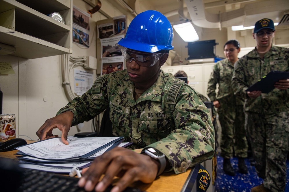 USS America Conducts Daily Operations