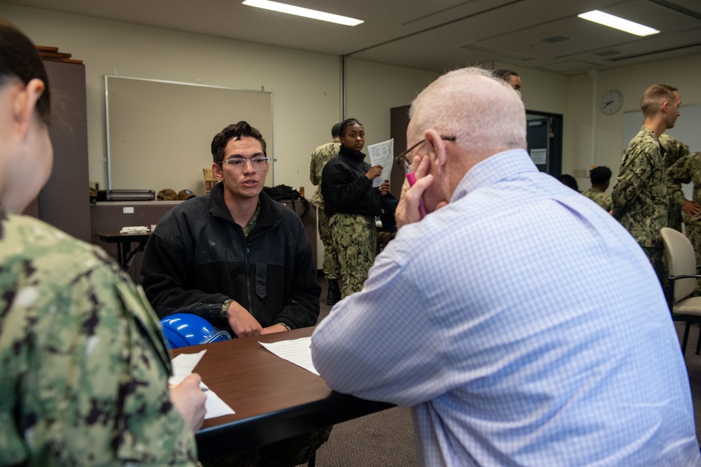 USS America Participate In A PACT Sailor Event